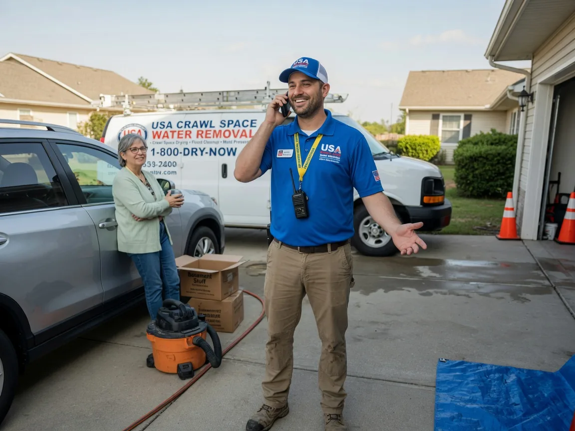 Crawl Space Water Removal Bushton, KS FAQs